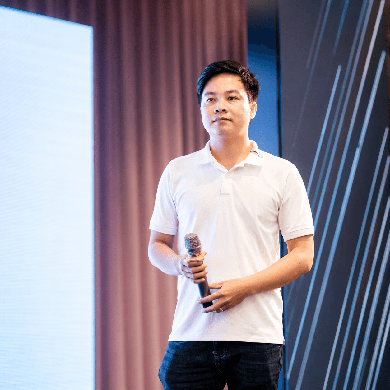 Lưu Văn Cương phát biểu tại sự kiện
